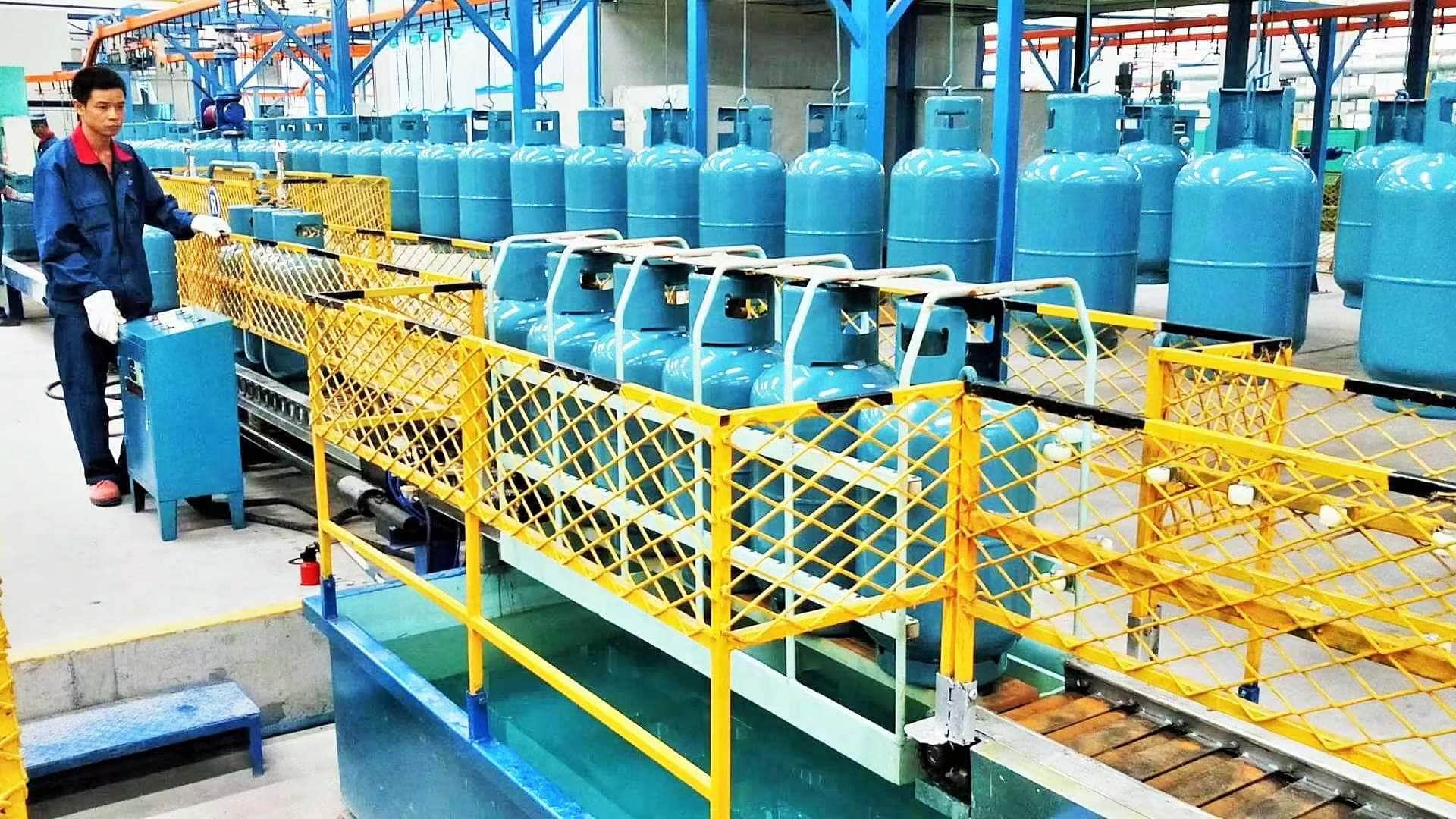 LPG cylinder air tightness testing machine(Air leakage testing machine)