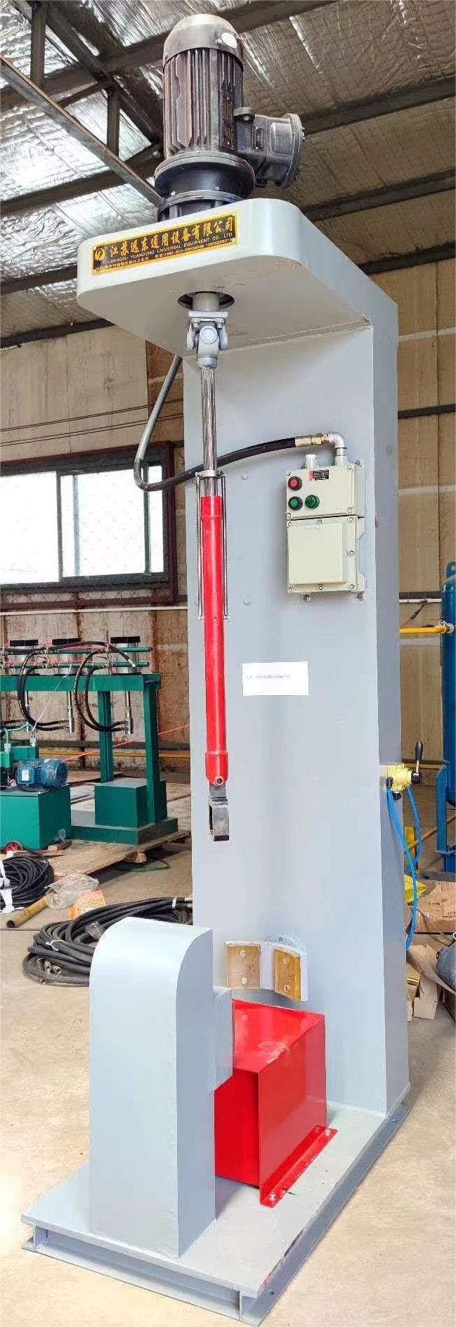 ANGLE VALVE UNLOADING MACHINE